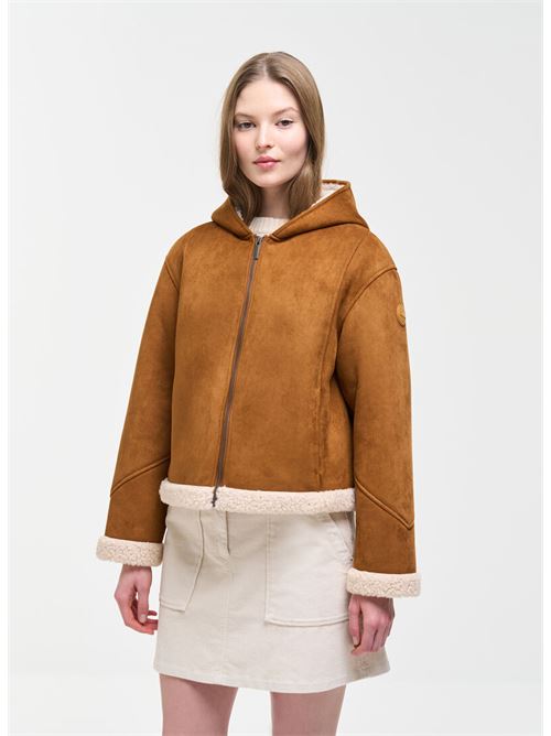 hooded jkt in soft synthetic sheepskin COLMAR ORIGINAL | 20000019 1JU956